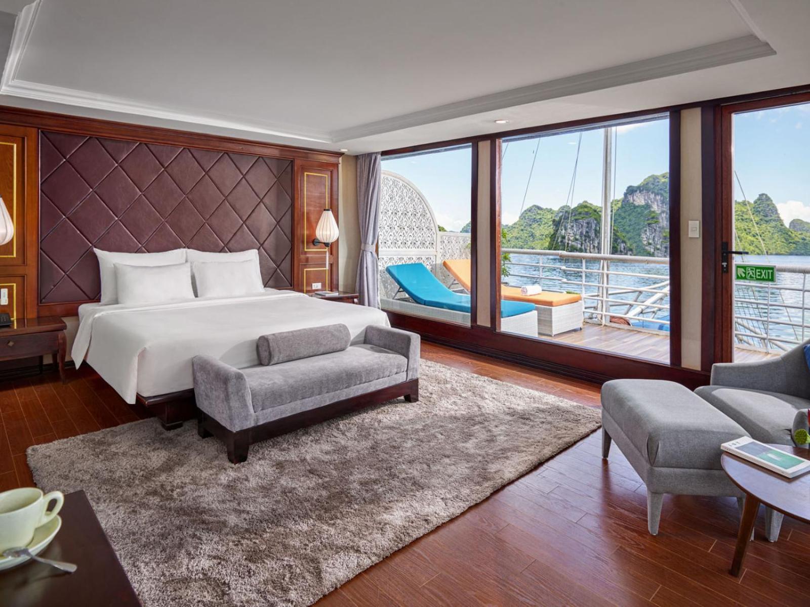 Halong Luxury Cruise Hotel ฮาลอง ภายนอก รูปภาพ